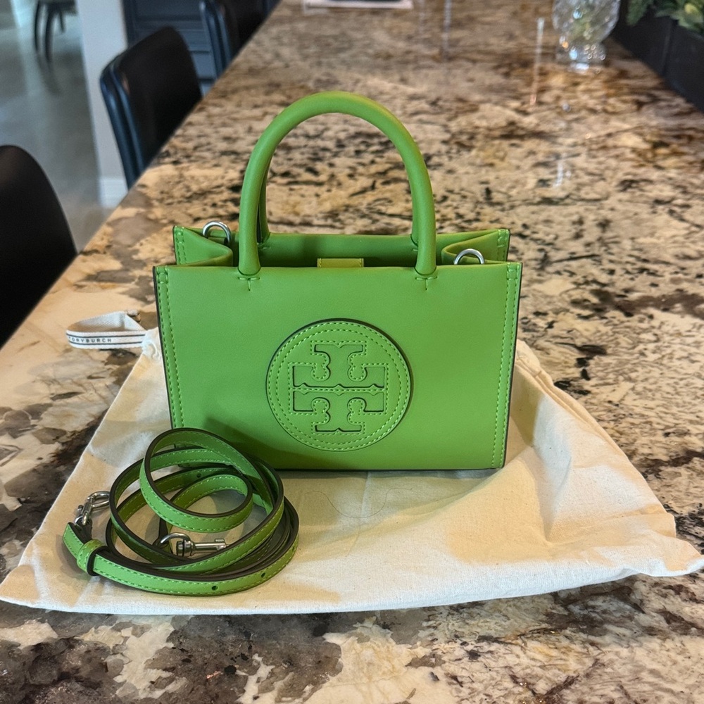 Tory Burch Vibrant Green Mini Bag